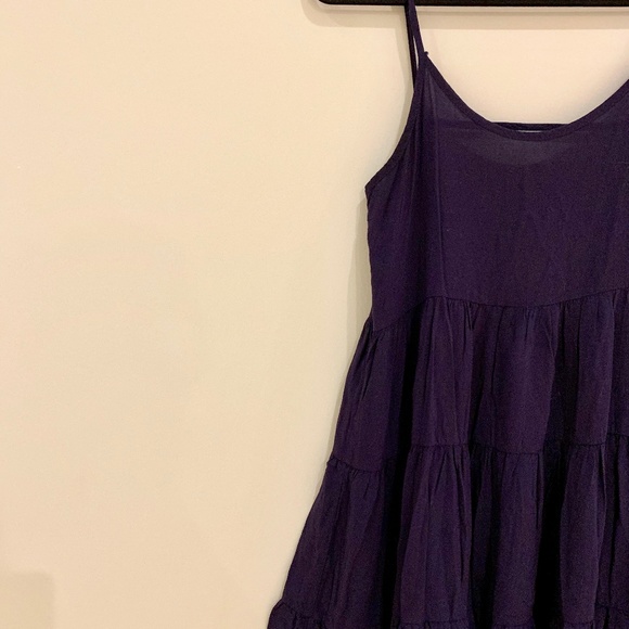 Tiered Mini Dress - Navy - Forever 21 - Picture 2 of 3